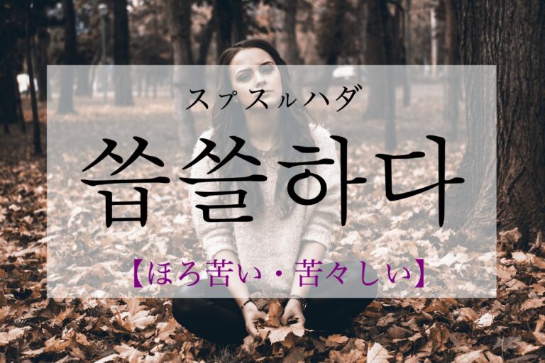 korean-bitter-sseubsseulhada